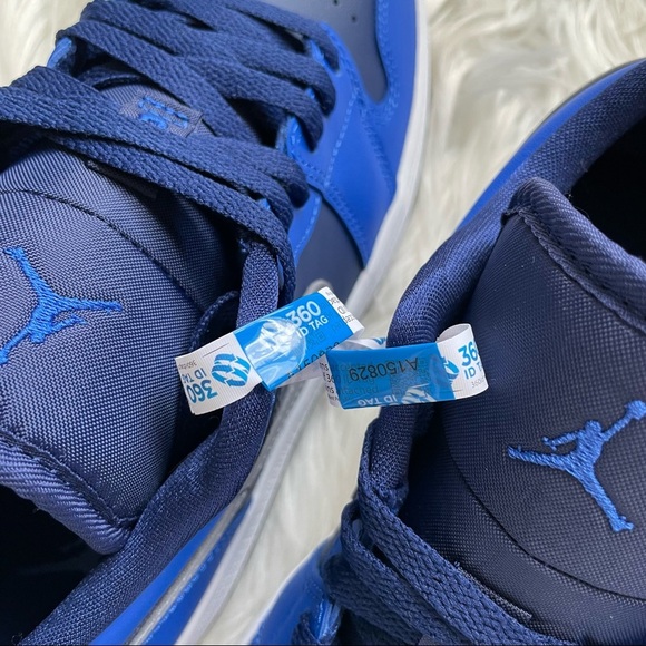 Nike Jordan 1 Low Blue Game Royal PRICE FIRM - Picture 15 of 15